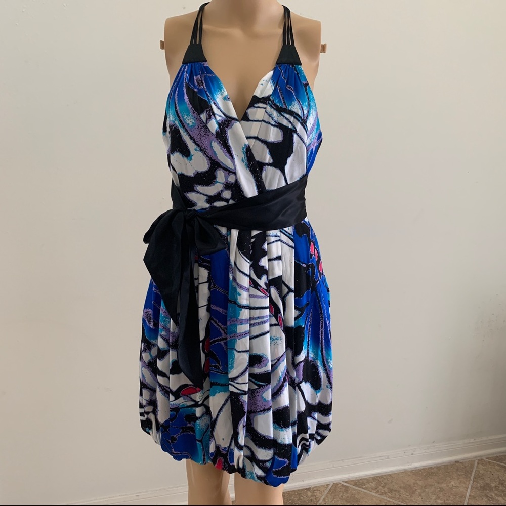 Bebe Halter Dress Size S